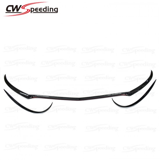 DRY CARBON FIBER FRONT BUMPER LIP FRONT LIP FOR MERCEDES-BENZ C-CLASS W205 DRY CARBON FIBER FRONT BUMPER LIP FRONT LIP FOR MERCEDES-BENZ C-CLASS W205