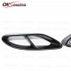 DRY CARBON FIBER REAR BUMPER EXHAUST SURROUND FOR MERCEDES-BENZ C-CLASS W205 DRY CARBON FIBER REAR BUMPER EXHAUST SURROUND FOR MERCEDES-BENZ C-CLASS W205