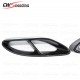 DRY CARBON FIBER REAR BUMPER EXHAUST SURROUND FOR MERCEDES-BENZ C-CLASS W205