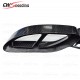 DRY CARBON FIBER REAR BUMPER EXHAUST SURROUND FOR MERCEDES-BENZ C-CLASS W205