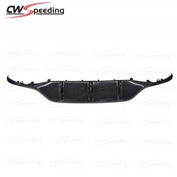 DRY CARBON FIBER REAR BUMPER REAR LIP FOR MERCEDES-BENZ C-CLASS W205