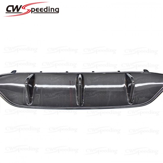 DRY CARBON FIBER REAR BUMPER REAR LIP FOR MERCEDES-BENZ C-CLASS W205 DRY CARBON FIBER REAR BUMPER REAR LIP FOR MERCEDES-BENZ C-CLASS W205