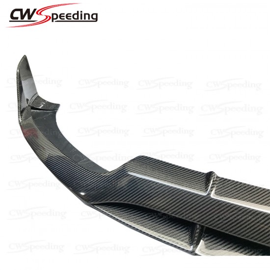 BRABUS STYLE CARBON FIBER FRONT LIP FOR 2015-2016 MERCEDES-BENZ C-CLASS W205 AMG C63