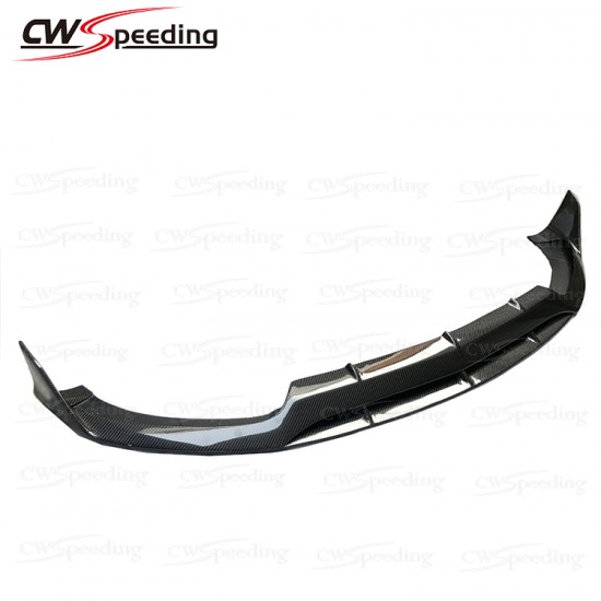 BRABUS STYLE CARBON FIBER FRONT LIP FOR 2015-2016 MERCEDES-BENZ C-CLASS W205 AMG C63