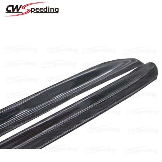 PSM STYLE CARBON FIBER SIDE SKIRTS FOR 2015-2016 MERCEDES-BENZ C-CLASS W205 C180 C200 C260