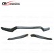 OEM STYLE CARBON FIBER FRONT LIP WITH FRONT BUMPER CANARD FOR MERCEDES-BENZ C CLASS W205 C63