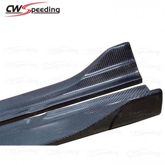 REVOZPORT STYLE CARBON FIBER SIDE SKIRTS FOR 2015-2016 MERCEDES-BENZ C-CLASS W205 C180 C200 C260 REVOZPORT STYLE CARBON FIBER SIDE SKIRTS FOR 2015-2016 MERCEDES-BENZ C-CLASS W205 C180 C200 C260