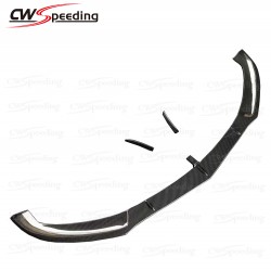 BK STYLE  CARBON FIBER FRONT FRONT LIP FOR MERCEDES-BENZ C-CLASS W205 C63 4D