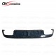 BARBUS STYLE CARBON FIBER REAR DIFFUSER WITH LEADER LIGHT FOR  MERCEDES-BENZ C CLASS W205 C180 C200 C260