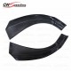 PIECHA STYLE CARBON FIBER FRONT SPLITTER FOR 2013-2015 MERCEDES BENZ CLA-CLASS W117 AMG CLA250 CLA45