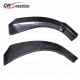 PIECHA STYLE CARBON FIBER FRONT SPLITTER FOR 2013-2015 MERCEDES BENZ CLA-CLASS W117 AMG CLA250 CLA45