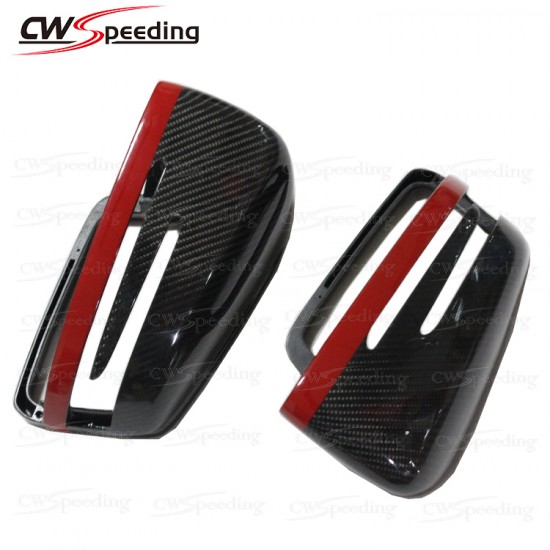 CARBON FIBER SIDE MIRROR COVER FOR MERCEDES- BENZ CLA-CLASS W117 