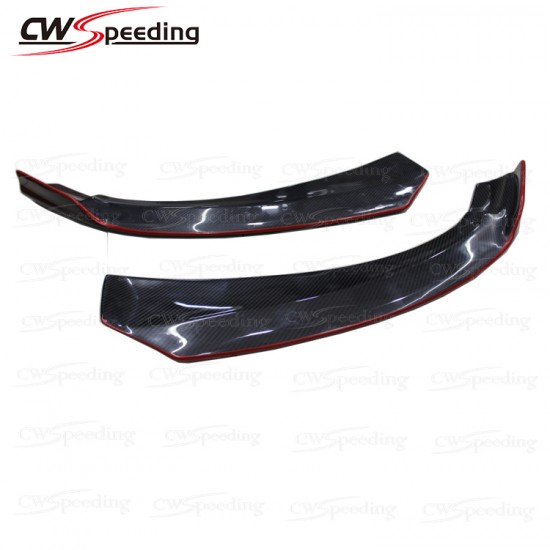 CARBON FIBER FRONT BUMPER CANARD FOR MERCEDES-BENZ CLA-CLASS W117 CLA250 CLA45