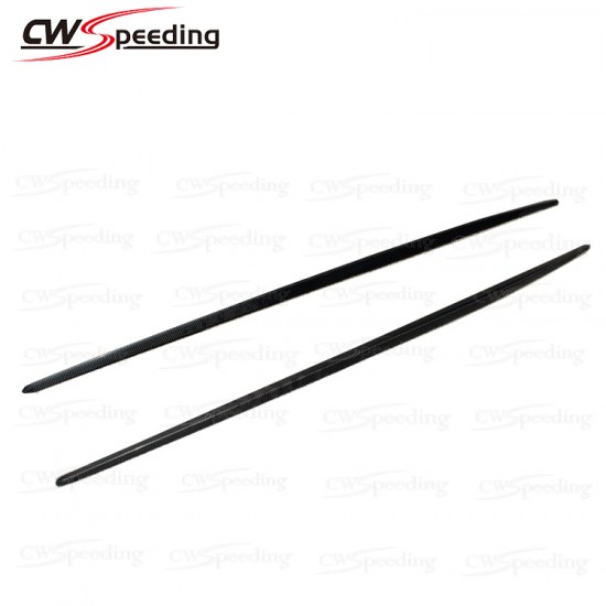 CARBON FIBER SIDE SKIRTS INSERT FOR 2013-2015 MERCEDES BENZ CLA-CLASS W117 AMG CLA250 CLA45 CARBON FIBER SIDE SKIRTS INSERT FOR 2013-2015 MERCEDES BENZ CLA-CLASS W117 AMG CLA250 CLA45