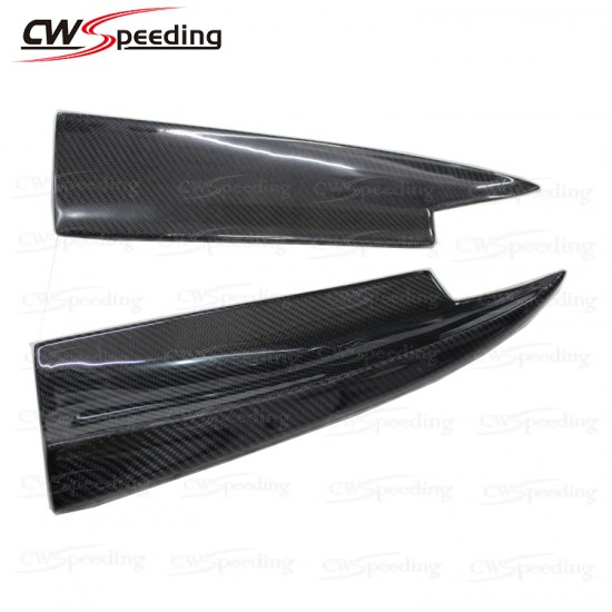 CARBON FIBER REAR BUMPER CANARD FOR MERCEDES-BENZ CLA-CLASS W117 CLA250 CLA45