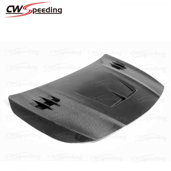 WITH HOLE CARBON FIBER HOOD FOR MERCEDES- BENZ CLA-CLASS W117 