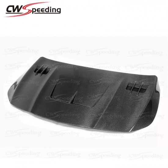 WITH HOLE CARBON FIBER HOOD FOR MERCEDES- BENZ CLA-CLASS W117 