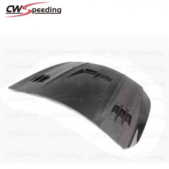 WITH HOLE CARBON FIBER HOOD FOR MERCEDES- BENZ CLA-CLASS W117 