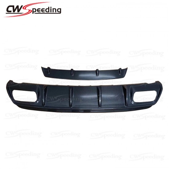 AMG STYLE CARBON FIBER REAR DIFFUSER FOR 2013-2015 MERCEDES BENZ CLA-CLASS W117 AMG CLA250 CLA45