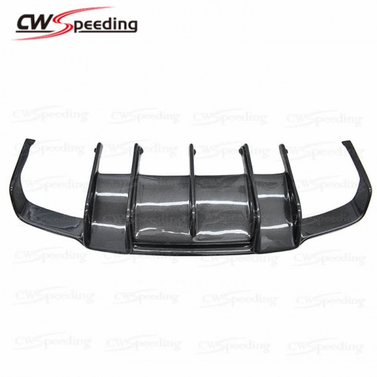 RENNTECH STYLE CARBON FIBER REAR DIFFUSER  FOR 2012-2013 MERCEDES BENZ CLS-CLASS W218 AMG CLS350 CLS63 AMG 