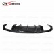 RENNTECH STYLE CARBON FIBER REAR DIFFUSER  FOR 2012-2013 MERCEDES BENZ CLS-CLASS W218 AMG CLS350 CLS63 AMG 