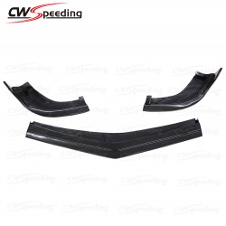 R STYLE CARBON FIBER FRONT LIP FOR 2012-2014 MERCEDES-BENZ CLS-CLASS W218 SPORT 