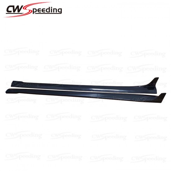 REVOZPORT STYLE CARBON FIBER SIDE SKIRTS FOR 2012-2014 MERCEDES-BENZ CLS-CLASS W218 CLS63 AMG 