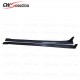 REVOZPORT STYLE CARBON FIBER SIDE SKIRTS FOR 2012-2014 MERCEDES-BENZ CLS-CLASS W218 CLS63 AMG 