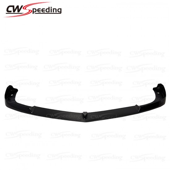 A STYLE CARBON FIBER FRONT LIP FOR 2010-2013 MERCEDES-BENZ E-CLASS W207 C207 E260 2D