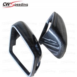 REPLACEMENT STYLE CARBON FIBER SIDE MIRROR COVER FOR 2010-2013 MERCEDES-BENZ E-CLASS W212