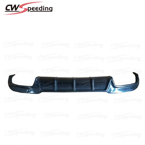 BRABUS STYLE CARBON FIBER REAR DIFFUSER FOR 2010-2013 MERCEDES-BENZ E-CLASS W212 E63 SPORT 