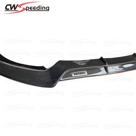 BARBUS STYLE CARBON FIBER FRONT LIP FOR 2010-2013 MERCEDES-BENZ E-CLASS W213 E200 E300 E320 E63