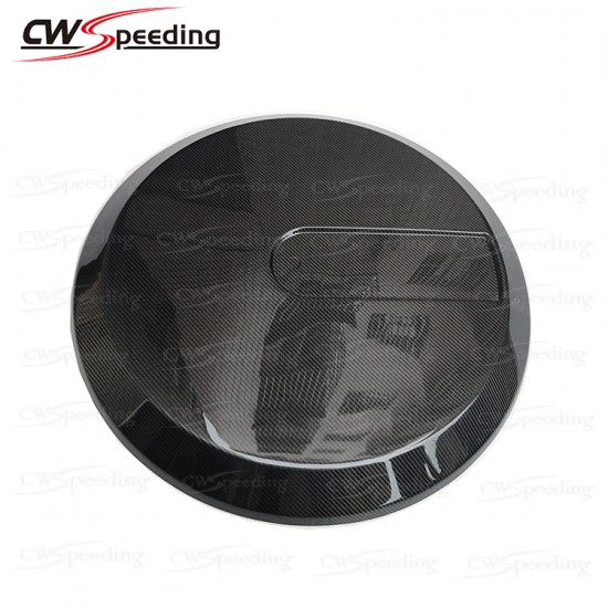 CARBON FIBER REAR TRUNK WHEEL COVER FOR MERCEDES-BENZ G-CLASS W463 G55 CARBON FIBER REAR TRUNK WHEEL COVER FOR MERCEDES-BENZ G-CLASS W463 G55