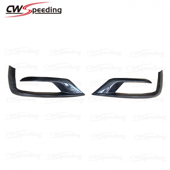 BRABUS STYLE CARBON FIBER FRONT BUMPER CANARD FOR MERCEDES-BENZ S-CLASS W222