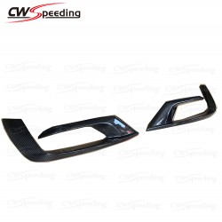 BRABUS STYLE CARBON FIBER FRONT BUMPER CANARD FOR MERCEDES-BENZ S-CLASS W222