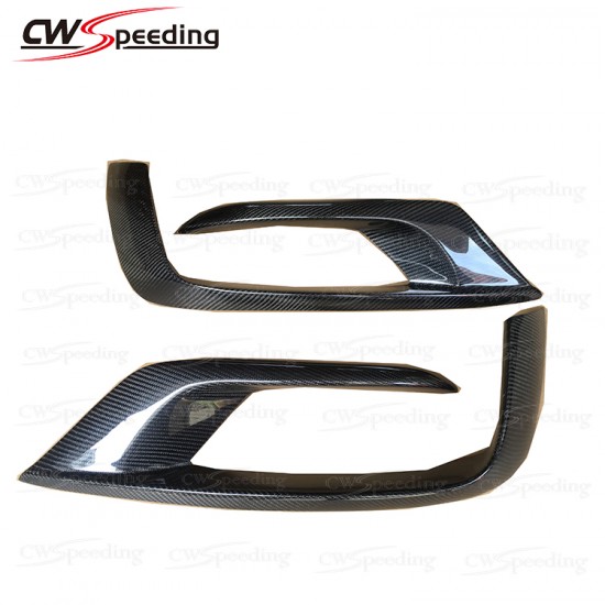 BRABUS STYLE CARBON FIBER FRONT BUMPER CANARD FOR MERCEDES-BENZ S-CLASS W222