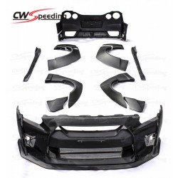 C STYLE HALF CARBON FIBER BODY KIT FOR NISSAN GTR R35 2008 UPDATE 2017 C STYLE HALF CARBON FIBER BODY KIT FOR NISSAN GTR R35 2008 UPDATE 2017