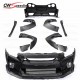 C STYLE HALF CARBON FIBER BODY KIT FOR NISSAN GTR R35 2008 UPDATE 2017