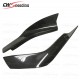 MINES STYLE CARBON FIBER FORONT BUMPER CANARDS FOR 2012-2016 NISSAN GTR R35