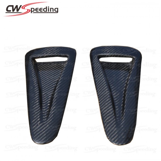 OEM STYLE CARBON FIBER HOOD VENTS FOR 2008-2016 NISSAN R35 GTR OEM STYLE CARBON FIBER HOOD VENTS FOR 2008-2016 NISSAN R35 GTR