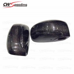 REPLACEMENT STYLE CARBON FIBER SIDE MIRROR COVER FOR 2008-2017 NISSAN GTR R35