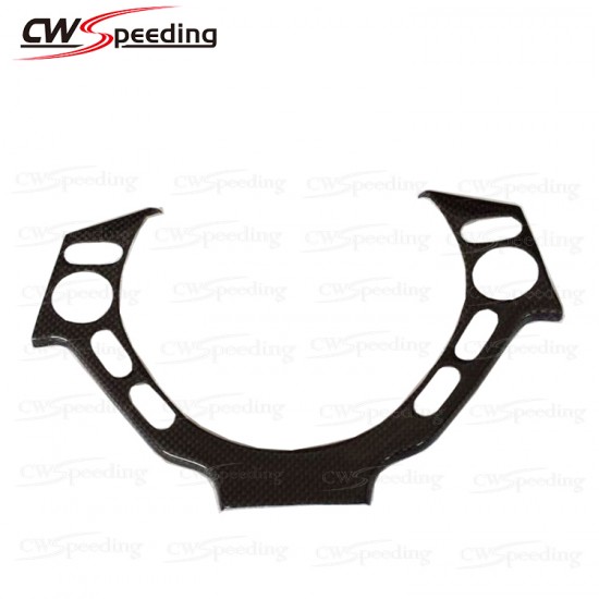 CARBON FIBER STEERING WHEEL SWITCH PLATE FOR 2008-2016 NISSAN GTR R35 CARBON FIBER STEERING WHEEL SWITCH PLATE FOR 2008-2016 NISSAN GTR R35