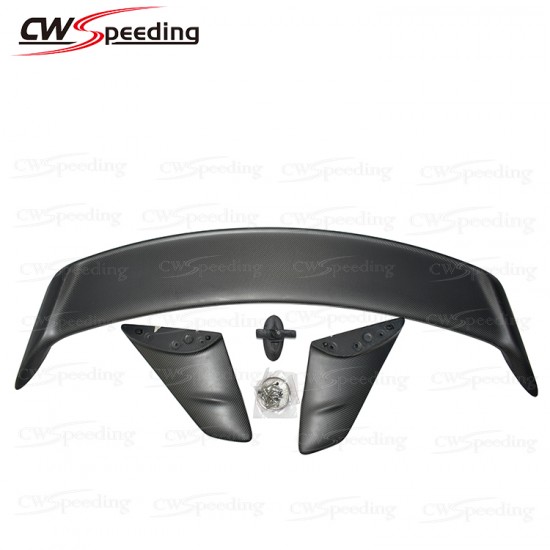 OEM STYLE MATTE CARBON FIBER REAR SPOILER FOR 2008-2016 NISSAN GTR R35 OEM STYLE MATTE CARBON FIBER REAR SPOILER FOR 2008-2016 NISSAN GTR R35