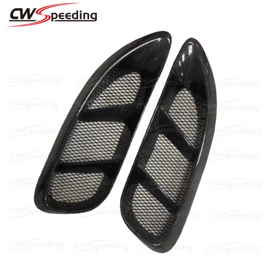 CARBON FIBER SIDE VENTS FOR PORSCHE BOXSTER 718 CARBON FIBER SIDE VENTS FOR PORSCHE BOXSTER 718