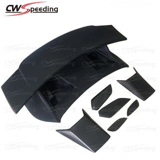 CARBON FIBER REAR SPOILER FOR 2018 PORSCHE CARRERA 991 GT3 RS CARBON FIBER REAR SPOILER FOR 2018 PORSCHE CARRERA 991 GT3 RS
