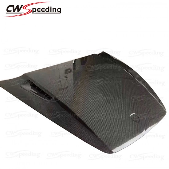 TECHART STYLE CARBON FIBER HOOD FOR 2011-2014 PORSHCE CAYENNE 958.1