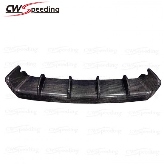 TECHART STYLE CARBON FIBER REAR DIFFUSER FOR 2015-2017 PORSCHE CAYNNE 958.2 TECHART STYLE CARBON FIBER REAR DIFFUSER FOR 2015-2017 PORSCHE CAYNNE 958.2