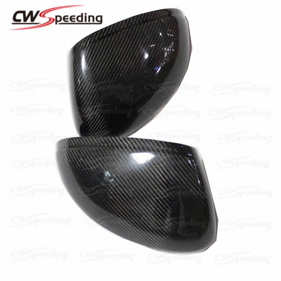 CARBON FIBER SIDE MIRROR COVER FOR 2014-2016 PORSCHE MACAN CARBON FIBER SIDE MIRROR COVER FOR 2014-2016 PORSCHE MACAN