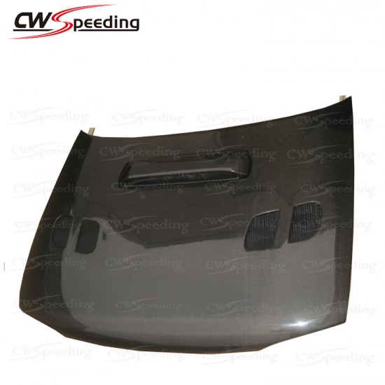 CWS STYLE CARBON FIBER HOOD FOR 1999-2000 SUBARU IMPREZA 6