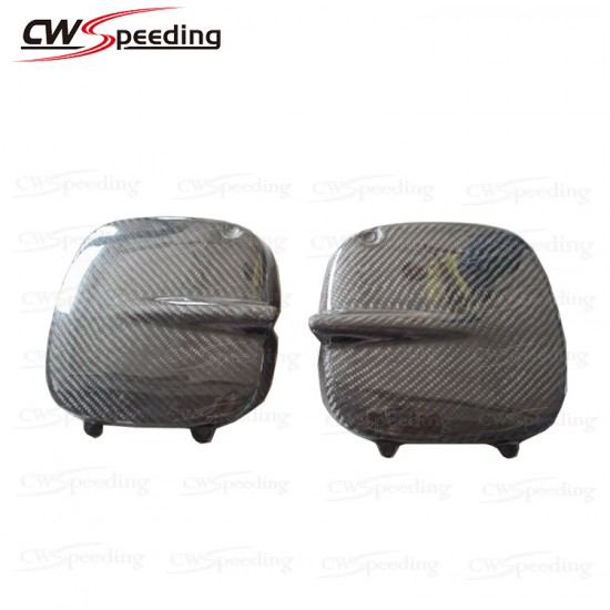 CARBON FIBER FOG LAMP COVER FOR 1999-2000 SUBARU IMPREZA 5-6 CARBON FIBER FOG LAMP COVER FOR 1999-2000 SUBARU IMPREZA 5-6